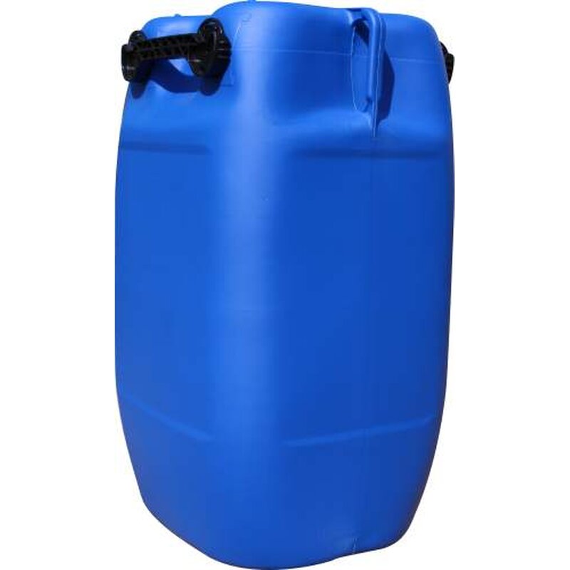 60 Liter Kanister natur oder blau, 26,99 €
