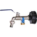 IBC Adapter 1/2 Auslaufhahn Regenwassertank Adapter